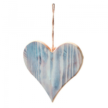 Herz aus Holz zum Hängen (15.5 cm)